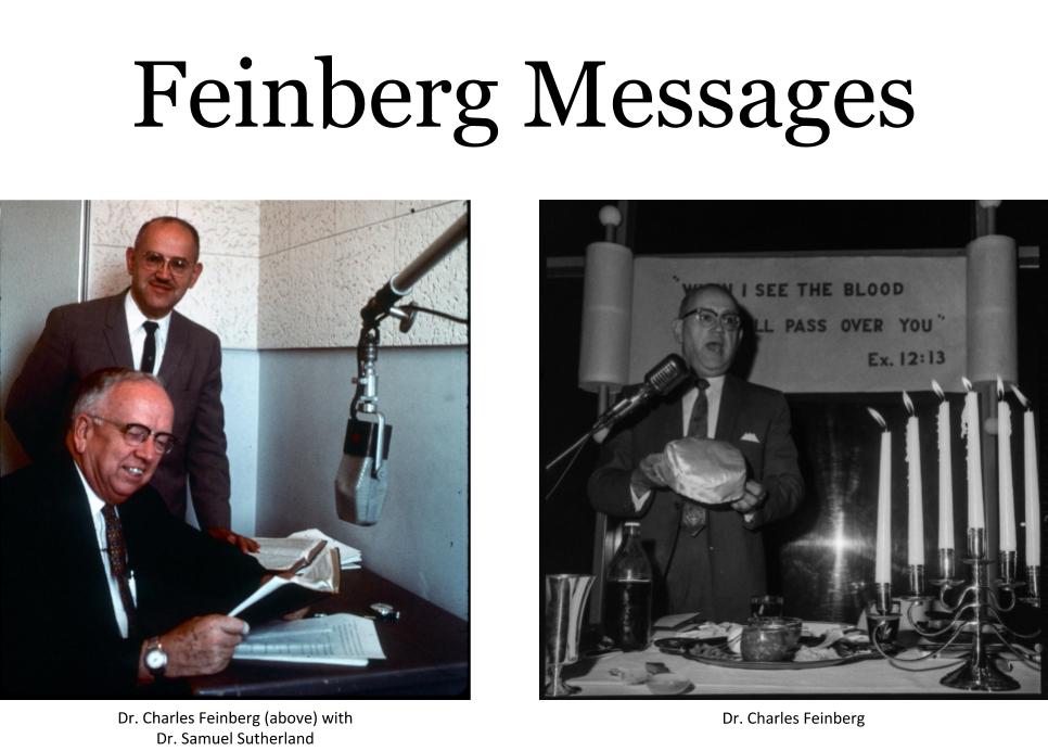 Feinberg Messages