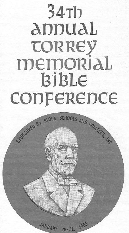 Torrey Memorial Bible Conference XXXIV: A week with the Word