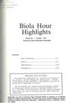 Biola Hour Highlights, 1977 - 01 by J. Richard Chase, Charles Lee Feinberg, Samuel H. Sutherland, Lloyd T. Anderson, and Lehman Strauss