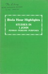 Biola Hour Highlights, 1978 - 08 by Lehman Strauss