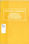 Biola Hour Highlights, 1978 - 11 by Lehman Strauss
