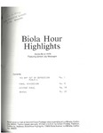 Biola Hour Highlights, 1976 - 08