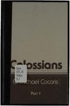 Colossians Pt. 1 by G. Michael Cocoris