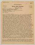1938-12-11, Letter from Charles Roberts to Louis Talbot and E.J. Peterson