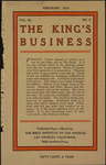 King's Business, February 1912
