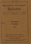 Bible Institute of Los Angeles Bulletin Vol. 2 by Bible Institute of Los Angeles