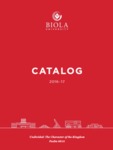 Biola University Catalog 2016-2017